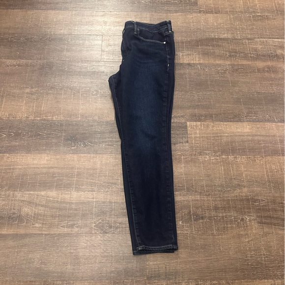 Athleta Sculptek High Rise Classic Blue Women's Skinny Jeans Size 16 - Picture 3 of 7